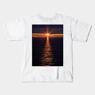 Angelic Sunset Kids T-Shirt